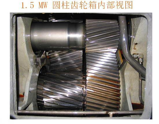 內(nèi)窺鏡檢測圓柱齒輪箱內(nèi)部視圖