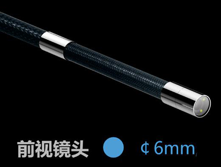 該款內窺鏡鏡頭直徑6mm,公安刑偵、安保人員可通過門縫、窗戶等狹小空間實現對目標觀測