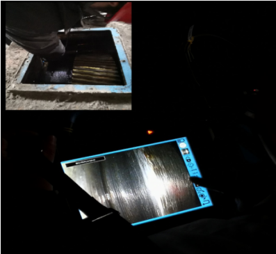 界面的顯示哪里有損傷